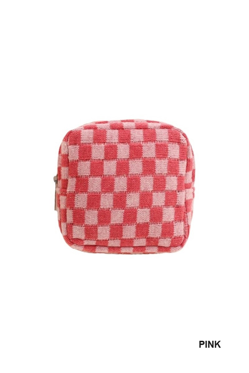Checker mini bag