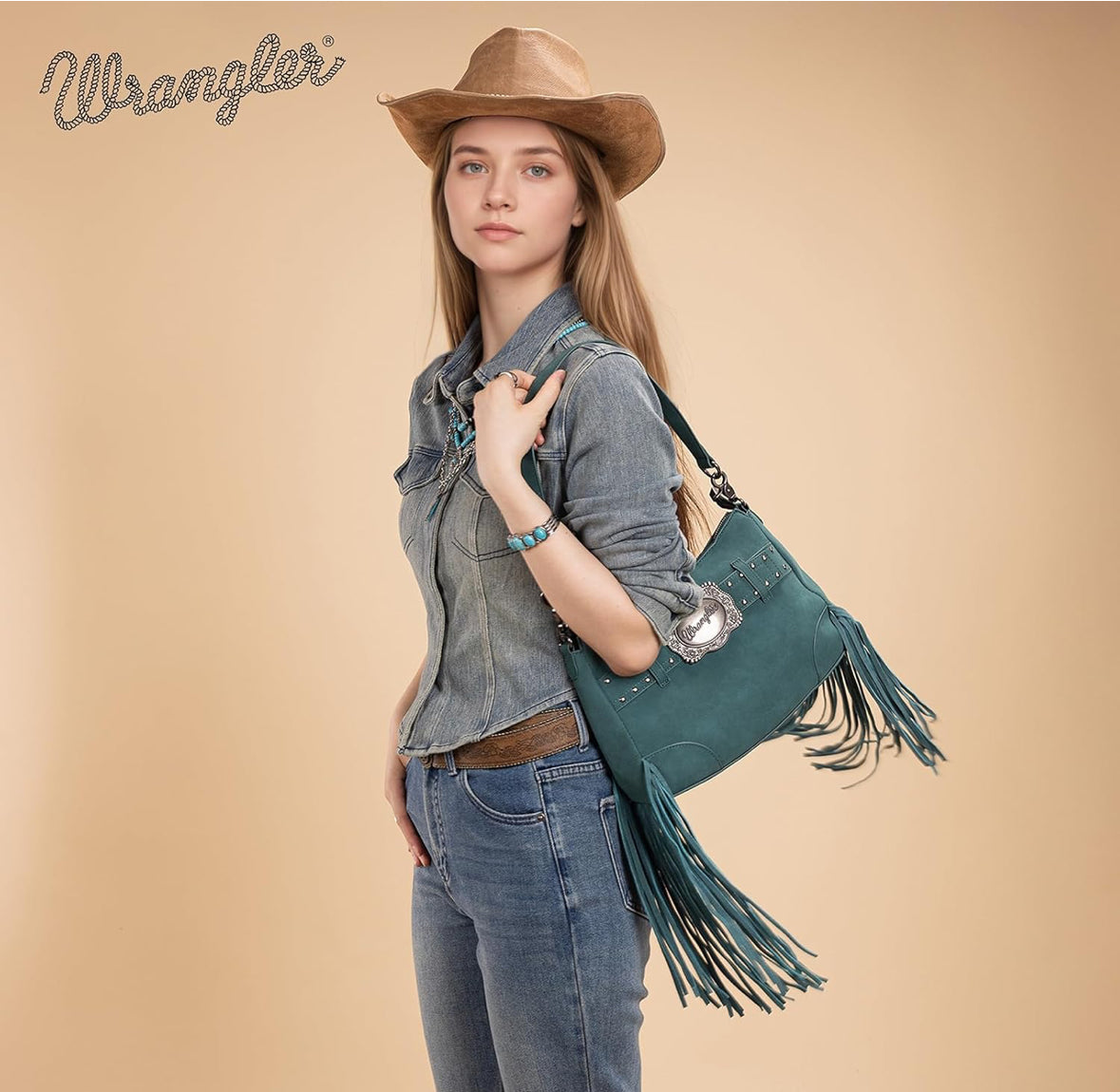 Shoulder Buckle wrangler purse