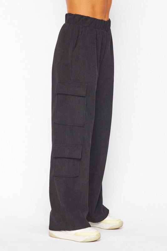 Corduroy Fleece Cargos