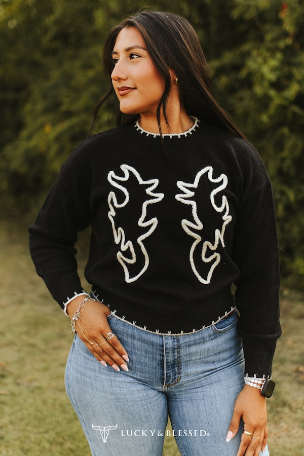 Booth Stitched Sweater