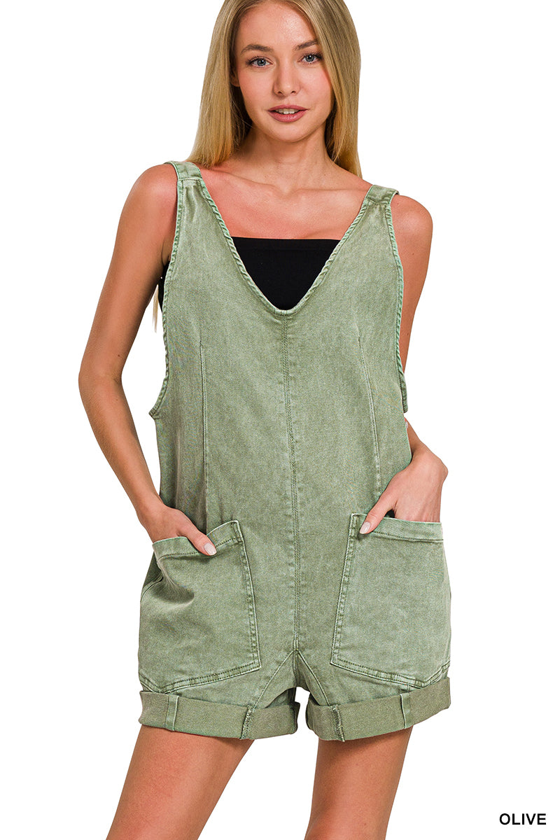 Roxies Washed romper