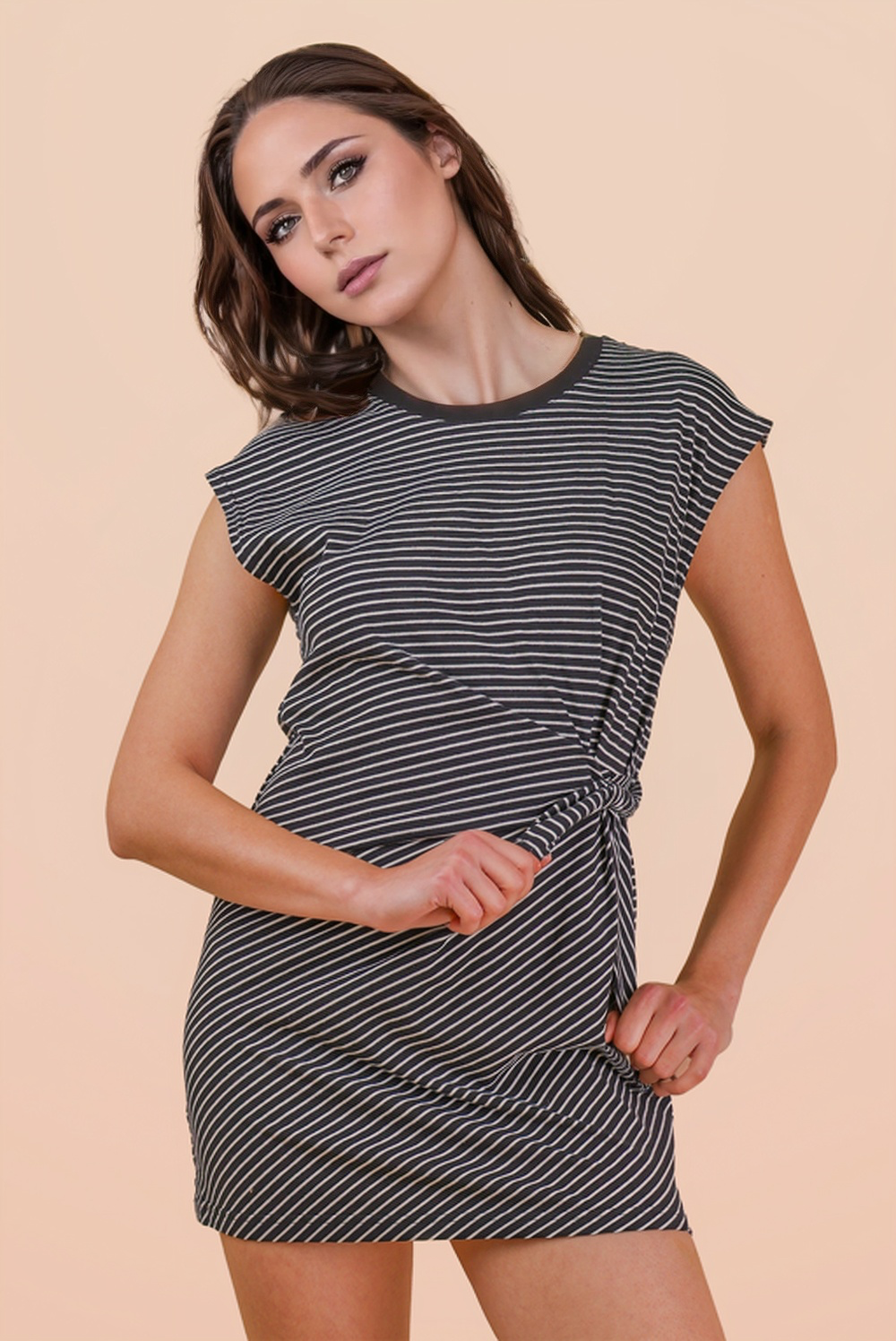 Stripped Dress
